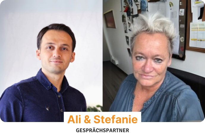 Ali und Stefanie